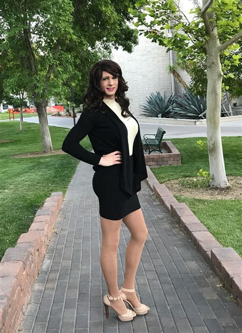 Crossdresser College girl 